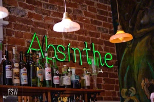 absinthe at bar
